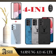 SAMSUNG A13 4G LTE Softcase Deer jeans Pattern New Casing SAMSUNG A13 4G LTE 4IN1 Package