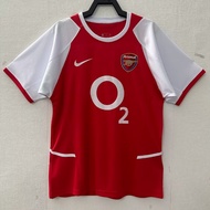 02-03 Vintage Arsenal Home Soccer Jersey Quick Dry Sports Soccer Shirt AAA