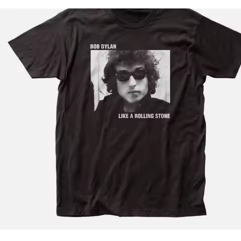 Bob Dylan T Shirt Black For Fans Music All Size S 5XL tee