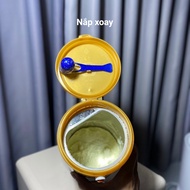 Replacement lid for APTAMIL powdered milk can with spoon holder