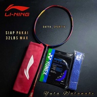 RAKET BADMINTON LINING AERONAUT 9000C WATANABE YUTA SIAP PAKAI FREE TAS DAN GRIP