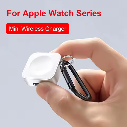 Portable Wireless Watch Charger For Apple Watch Series 10 9 8 7 6 5 4 3 2 SE Ultra Fast Charger Mini