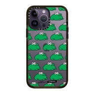 Artist Jon Burgerman Frogs Casetify Phone Case for iphone 15 14 13 12 11 Pro Max Plus, Acrylic Hard 