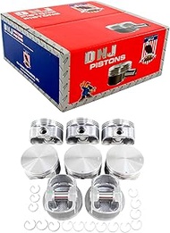 DNJ P3163.20 Oversize Piston Set for 2002-2004 / Cadillac, Chevrolet/Escalade, Escalade ESV, Escalad