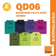 JCP x OREN SPORT The Best Selling Quick Dry Polo T-Shirt QD06 Unisex Sportswear Cool Fit Microfiber 