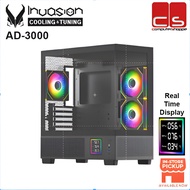INVASION AD-3000 M-ATX Gaming Casing -(INFINITY Flashlux Fans)