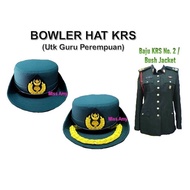 KRS BOWLER HAT/ TOPI GURU WANITA KRS (Untuk Baju No. 2 KRS / Bush Jacket KRS)