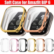 TPU Protective Case for Amazfit Bip 6 Screen Protector Cover for Huami Amazfit Bip6 Shell