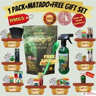 [1KG+MATADO READY STOCK] Milagro Organic Fertiliser + FREE GIFTS/Milagrow Baja Organik Booster Tanaman + Hadiah Percuma