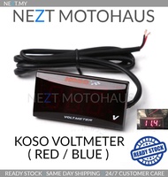 KOSO Mini Voltage Meter Voltmeter LED Digital Display