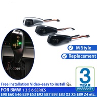 รถ LED เกียร์ Shift หัวลูกบิดอัตโนมัติ Shifter สำหรับ BMW 1 3 5 6 7 Series X1 X3 X5 Z4 E38 E39 E53 E
