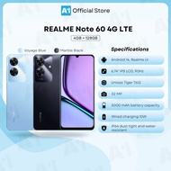 Realme Note 60 4G LTE | Note 60x 4G LTE(4GB+64GB/128GB) Original Realme Malaysia Set