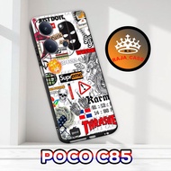 Rc12/Softase rubber poco C85 - Men's Motif - Case poco C85 - Casing poco C85 - Silicone poco C85 coo