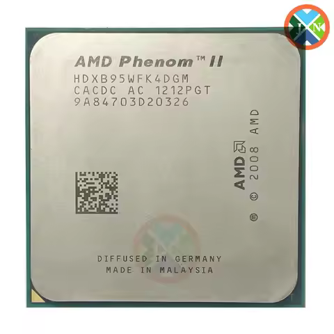 AMD Phenom II X4 B95 CPU/HDXB95WFK4DGM/HDXB95WFK4DGI 938Pin/3.0GHz/6MB L3/95W Socket AM3,Amount to 9