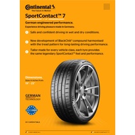 Continental SC7-20" to 21" 245/30R20 245/35R20 275/35R20 285/30R20 325/35R20 255/40R21 285/35R21 295