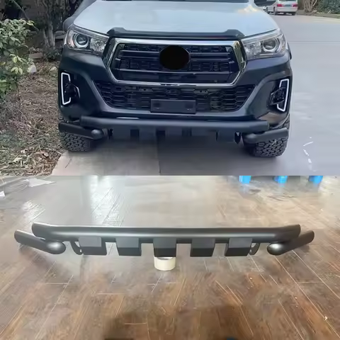 Front Bumper For Hilux Revo Rocco 2015 2016 2017 2018 2019 2020 2021 2022 2023 2024 Car Bumper Acces