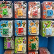 Letter Transformation Toy Single Transformation Dinosaur Animal 26 English ABC Variety King Kong Puz