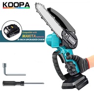 เลื่อยยนต์ขนาดเล็กสำหรับงานไม้ Makita 18V (ไม่มีแบตเตอรี่) พร้อมไฟฟ้ามือถือขนาดเล็ก6นิ้วเลื่อยไม้เลื่อยแบบพกพาขนาดเล็ก