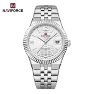 NAVIFORCE 9277 Classic Business Honeycomb Dial Men's Wristwatch