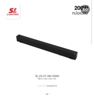SL LIGHTING | Ultra-Thin Magnetic Track Light รางโคมไฟรางแม่เหล็กแบบบาง 100W200W 48V