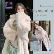 Good quality 1st class long fuzzyJacket