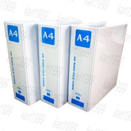 Fail Cincin 2D AKAR 65mm PVC (1 pcs) – AKAR 2D Ring Binder File / Fail Tebal A4 untuk Dokumen Pejaba