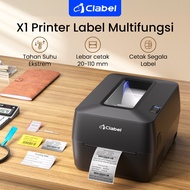 CLABEL X1 4 Inch Thermal Transfer Printer Bluetooth USB Barcode Label Printer Fade-Resistant Durable