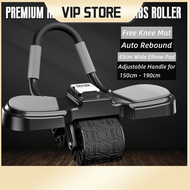 Premium Adjustable Upgraded Elbow Abs Roller Professional Wide Ab Wheel Plank Roller Elbow Support Abs Roller