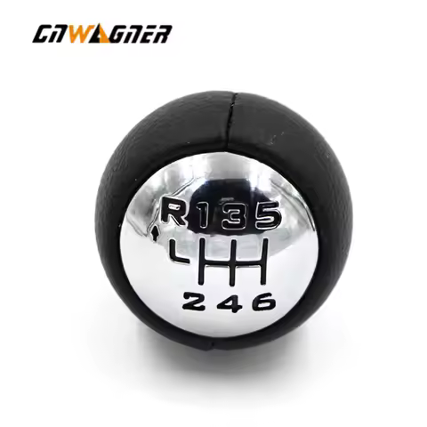 6 Speed Car Gear Stick Shift Knob For Peugeot 307 308 3008 407 5008 807 PARTNER B9 TEPEE For Citroen