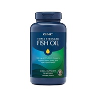 GNC Triple Strength Fish Oil 1000mg 120 Capsules