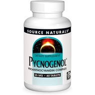 Source Naturals Pycnogenol 25 mg Proanthocyanidin Complex - 60 Tablets