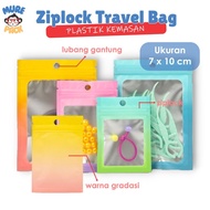 7 X 10 CM 10PCS Plastic Ziplock Clips Hologram Combination Colorful Pastel OMBRE Frame Accessories