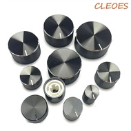 CLEOES Potentiometer Knob 6mm Aluminum Alloy Encoder Knob Audio Knob Rotary Taper Sound Card Volume 