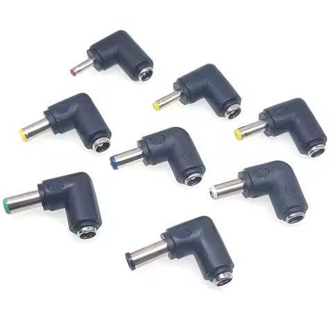 1/2/5Pcs DC Power Adapter 5.5x2.1mm Female Jack to 3.5x1.35 4.0x1.7 4.8x1.7 5.5*2.1 5.5x2.5 6.3x3.0 