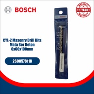 MATA Bosch Concrete Drill Bits 6mm CYL-2/Concrete Drill Bits 6x60x100 [2608578118]