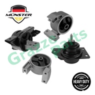 Münster ^Heavy Duty^ HYU6032 Engine Mounting Set for Hyundai Accent 1.6 VN16 MC G4ED 2006-2011