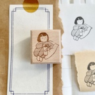 吳郁小姐 Miss Ng Yuk 食薯片 | 印章