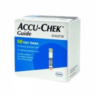羅氏診斷 - Accu-Chek Guide 羅氏智航血糖試紙 一盒共50張 此日期前最佳: 2026年10月13日或之後 [平行進口]