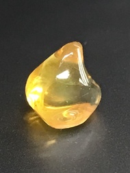 Mexican โอปอลไฟแฟนซี 2.77cts 9x8.5x8.3mm หินธรรมชาติ 100% 💎 Fancy fire opal 2.77cts 9x8.5x8.3mm 100%