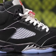 Overseas Version Jordan AJ5 Generation 2025 Version 3M Reflective Air Cushion Sole Top Layer Cowhide