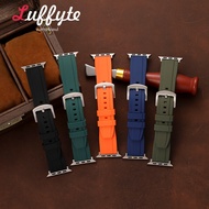 Silicone Watch Strap for Apple Watch Band 45mm 44mm 41mm 42mm 40mm 49mm 38mm Bracelet IWatch Series 