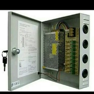 Power Supply Cctv Sentral Box 12V 10A