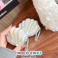 For HOCO EW63 Case Casing Colourful Shell Soft Silicone Earphone Case Cover NO.1