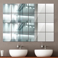 Mirror Wall Sticker Glass Film Wallpaper Mirror Decoration