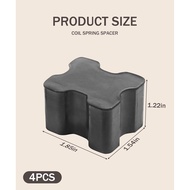 4PCS Coil Spring Spacers,Coil Spring Booster,Car Accessories Rubber Coil Spring Booster Kit,Coil Spr