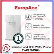 EuropAce Tankless Hot & Cold Water Purifier | Leak Proof Technology | Energy Saving | Made in Korea 
