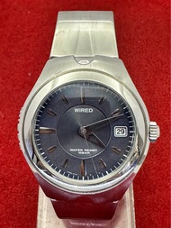 ALBA WIRRD Quartz ระบบถ่าน ตัวเรือนสแตนเลส นาฬิกาผู้ชาย มือสองของแท้