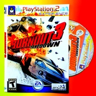 CASSETTE - LATEST 3 BURNOUT RACING GAME PS2 - ARCADE PS2 GAME CASSETTE