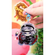 Hundred Line Eito Aotsuki Keychain