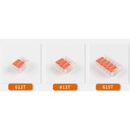 [GOOD TYPE] KV775 transparent quick wire connector with 2 ports; 3 ports and 5 ports.